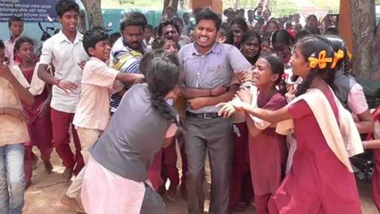 Tamil Nadu में English Teacher के Transfer पर खूब रोए Students, किया आंदोलन । वनइंडिया हिंदी
