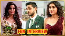 Eisha SIngh, Adnan Khan And Monica Khanna At Zee Gold Awards | Ishq Subhan Allah