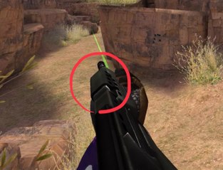 Bullet Force L85 Iron Sights Bug