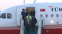 İstanbul Cumhurbaşkanı Erdoğan'ın Uçağı 3. Havalimanına İndi