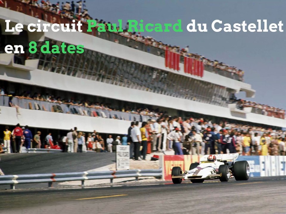 F1 - Le Circuit du Castellet en 8 dates