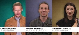 Outlander - Sam, Caitriona & Tobias play 'Know your tv work spouse' [Sub Ita]