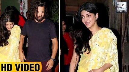 Shruti Hasan Private Dinner Date With Boyfriend Michael Corsale