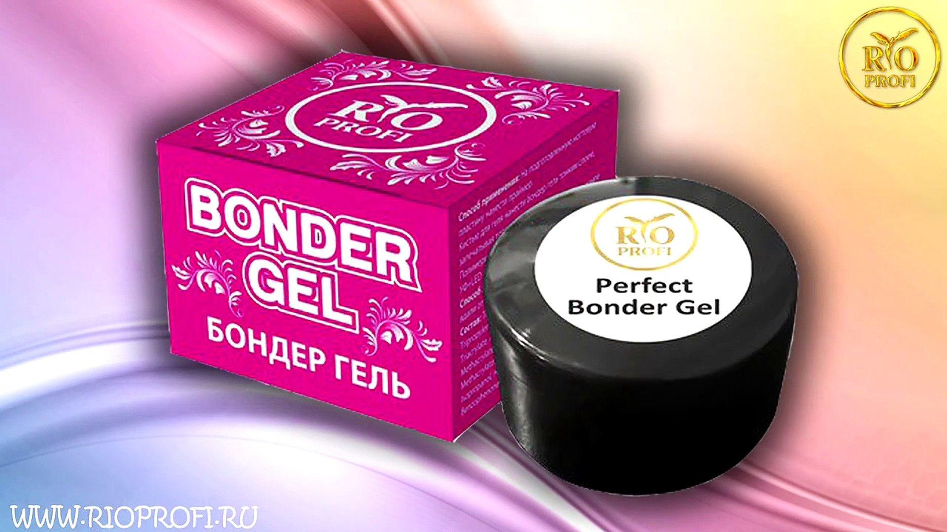 ⁣Ремонт ногтя Файбер гелем Rio Profi  |  Repair of the nail Fiber gel Rio Profi