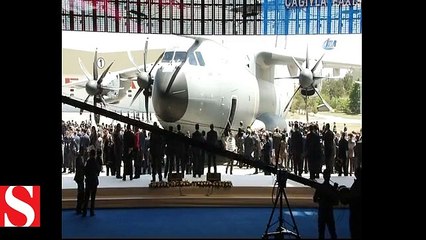 ATLAS stratejik nakliye uçağı Hava Kuvvetlerine teslim edildi