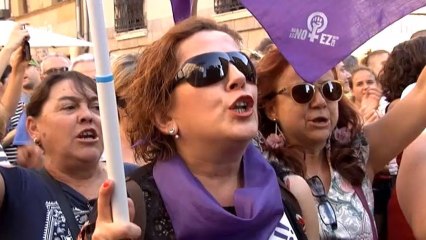 Indignación en las calles por la libertad de la Manada