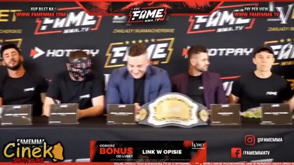 DRUGA Konferencja FAME MMA! NAJLEPSZE MOMENTY!!! BOXDEL,GUZIK,MAGICAL,POLAK