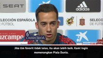 Spanyol Berharap Tim-Tim Besar Tidak Lolos - Lucas Vasquez