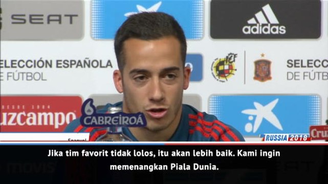 Spanyol Berharap Tim-Tim Besar Tidak Lolos - Lucas Vasquez