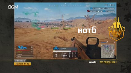 [Highlights] Match5 Round1~3 - 2018 HOT6 PSS 시즌2 프로투어(배틀그라운드)