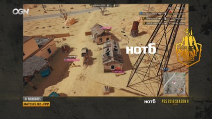 [Highlights] Match5 Round2 - 2018 HOT6 PSS 시즌2 프로투어(배틀그라운드)