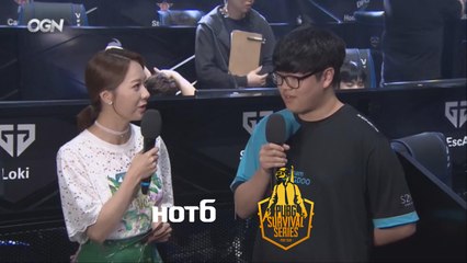 압도적인 점수차! MATCH5 2라운드 1위 KONGDOO Reddot ′큐리어스′ 인터뷰 - 2018 HOT6 PSS 시즌2 프로투어(배틀그라운드)