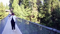 Capilano Suspension Bridge Park, B.C., Canada - Video