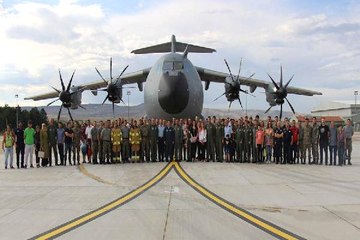 A400m Atlas Uçağının 6'ncısı Kayseri'de