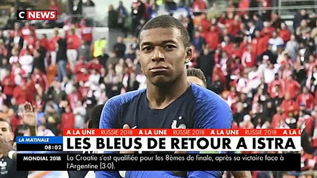 Mondial 2018: L'équipe de France de football a remporté son match contre l'équipe du Pérou