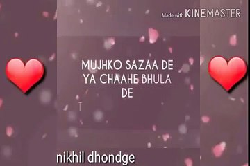 08.Female❤ tu jo kahe - whatsapp status lyric