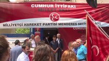 Başbakan Yıldırım, MHP Menderes İlçe Teşkilatını ve Menderes Belediyesini Ziyaret Etti