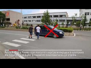Ora News - Vazhdon sensibilizimi për të respektuar këmbësorët, gjoba ndaj shoferëve
