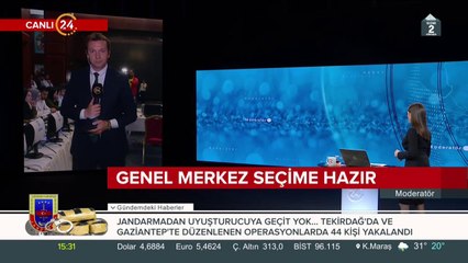 AK Parti Genel Merkezi'nde seçim hazırlıkları tamamlandı