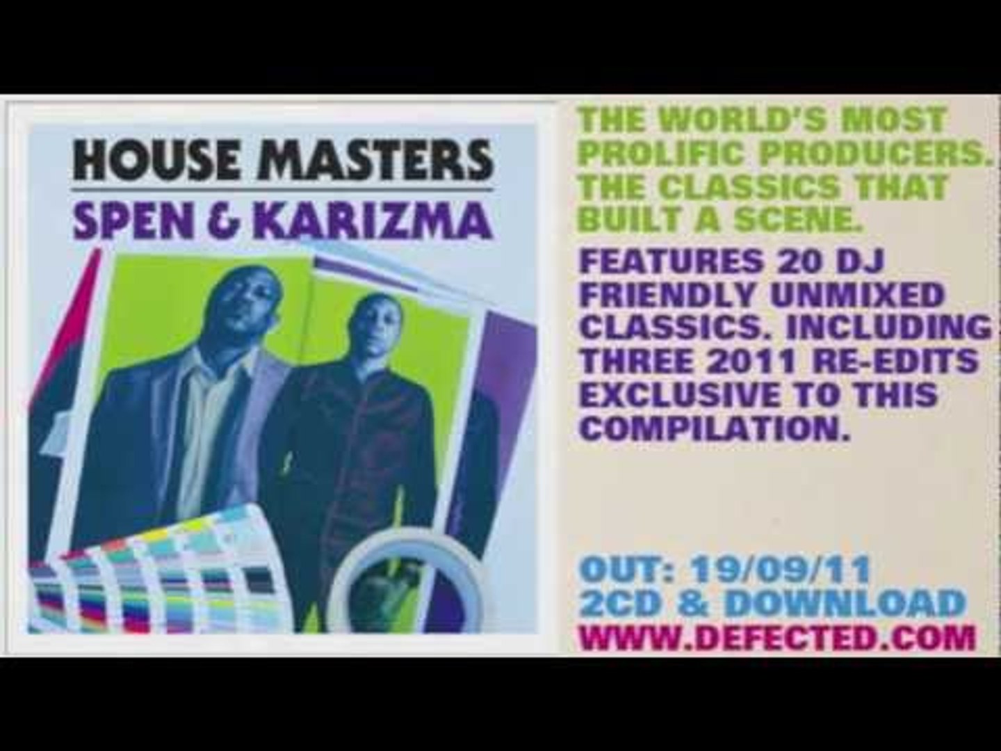 ⁣Defected presents House Masters Spen & Karizma Mixtape