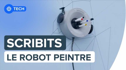 Scribit : un robot-peintre qui décore nos murs à volonté | Futura