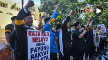 Demo sokong Raja-raja Melayu di KL hari ini