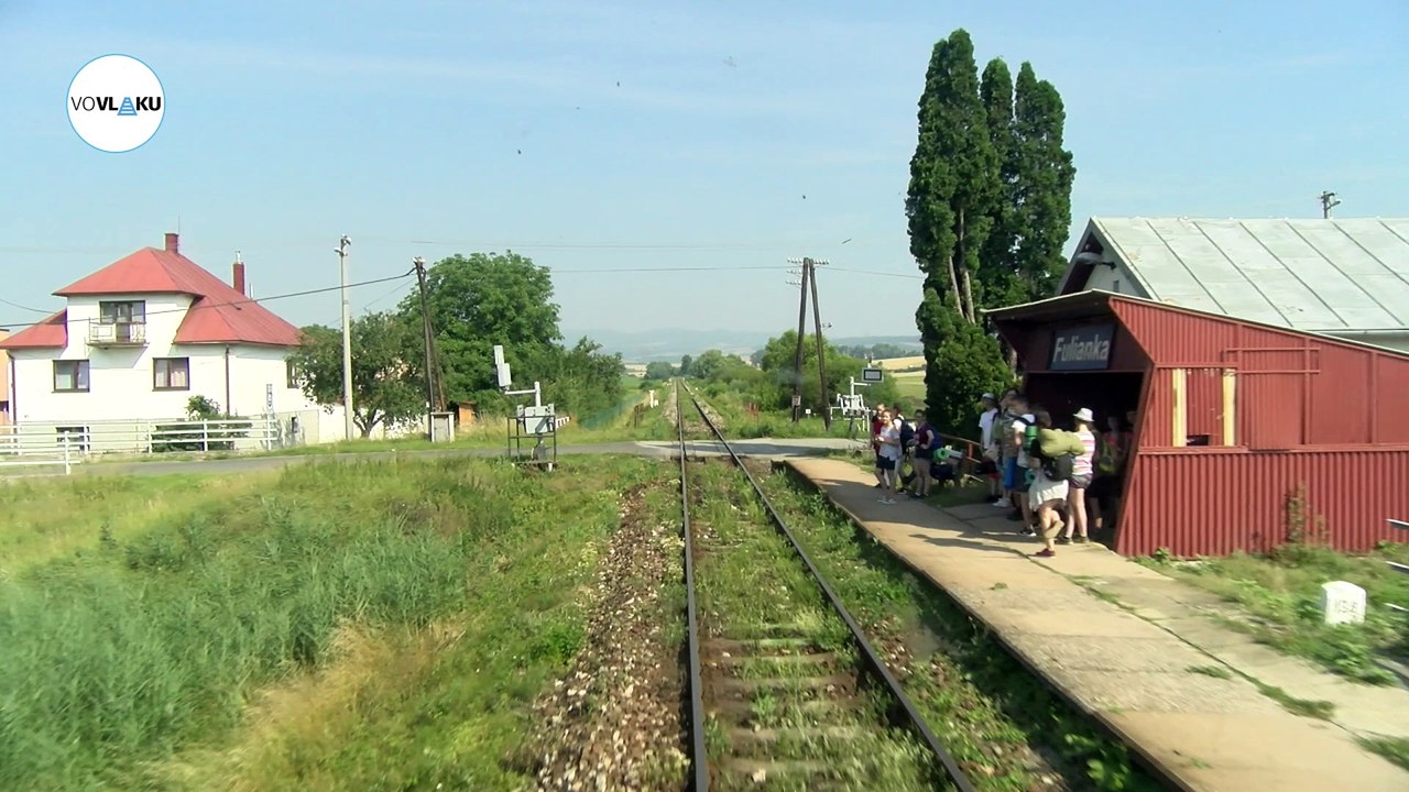 UNIKÁTNY VLAKOVÝ VIDEOPROJEKT: Z Prešova do Bardejova