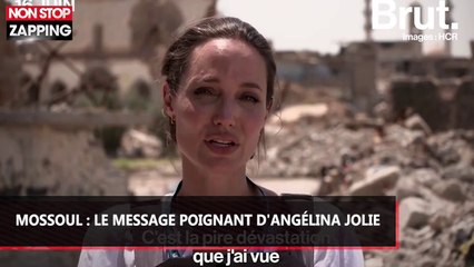 Mossoul : Angelina Jolie tire la sonnette d'alarme dans une vidéo bouleversante