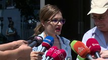 Protestë në derën e vettingut - Top Channel Albania - News - Lajme