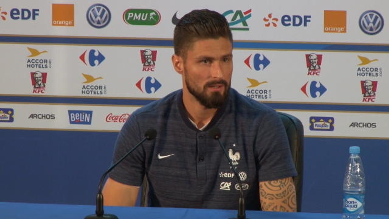 Bleus - Giroud : "Les victoires 1-0 sont les plus belles"