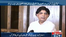 Nisar laments false reporting regarding anti-Nawaz statement