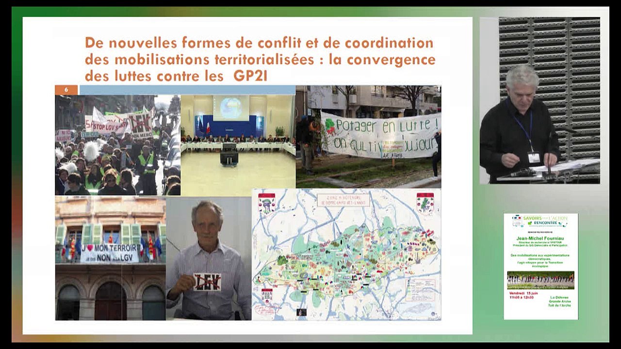 Jean-Michel Fourniau : des mobilisations aux expérimentations démocratiques