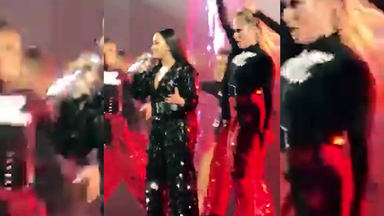 Demi Lovato Puts On Epic Show In Barcelona Just Hours After Revealing She Relapsed