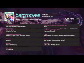 Bargrooves Summer Sessions 2015 - Album Sampler