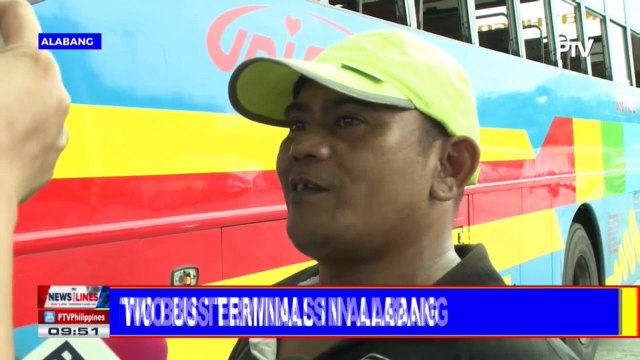 I-ACT inspects two bus terminals in Alabang