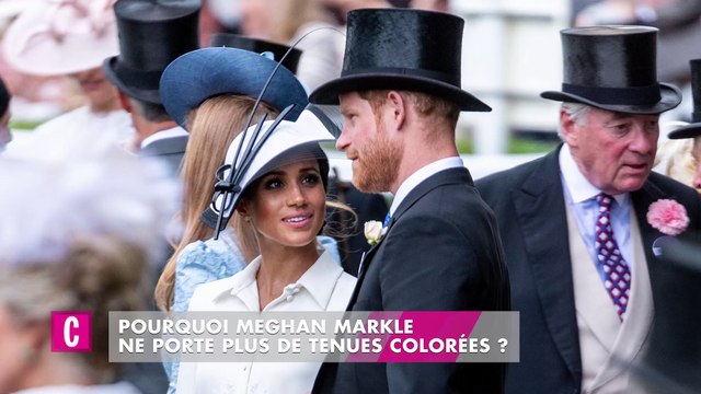 Pourquoi Meghan Markle ne porte plus de tenues colorées ?