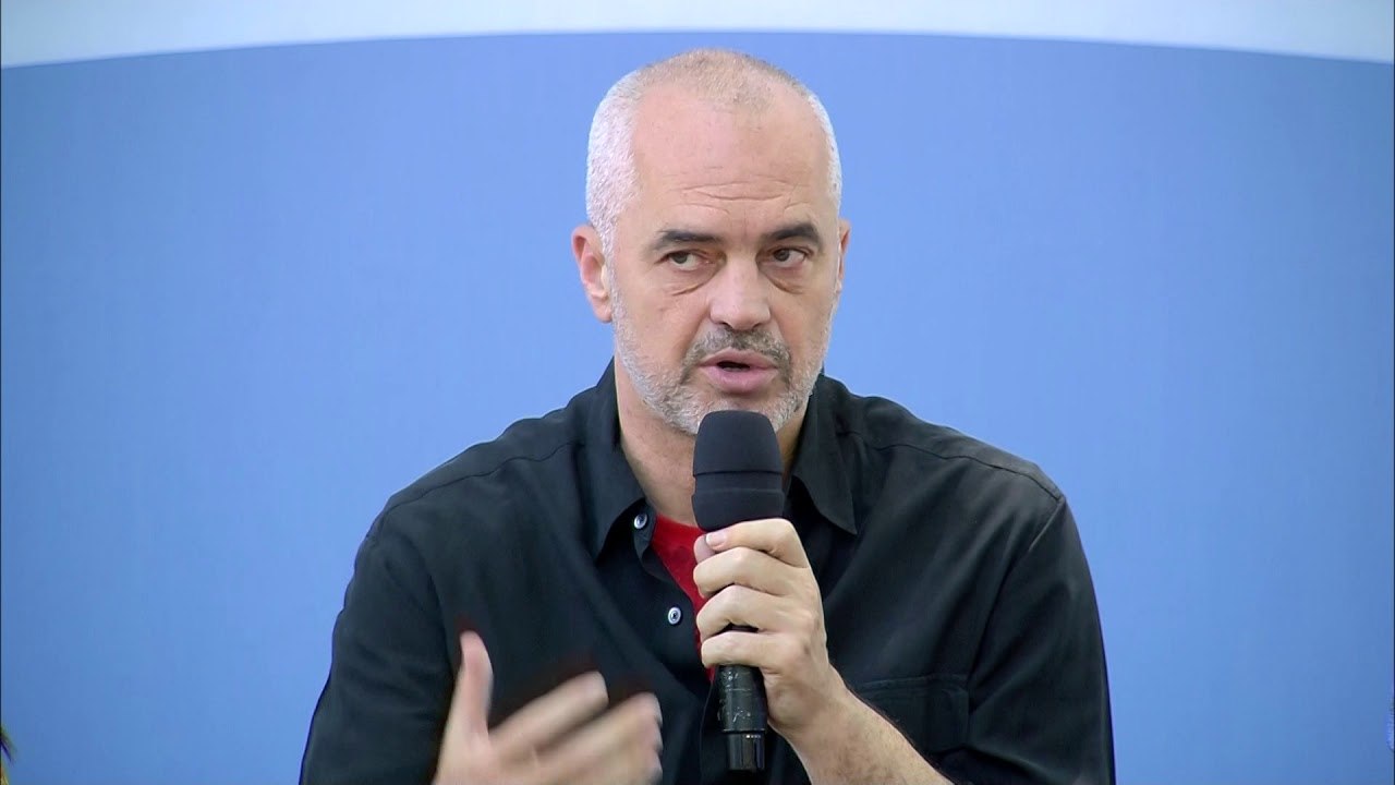 EDI RAMA NE SARANDE TAKON MINORITETET, FLET PER MARREVESHJE TE BARABARTE PER DETIN ME GREQINE LAJM