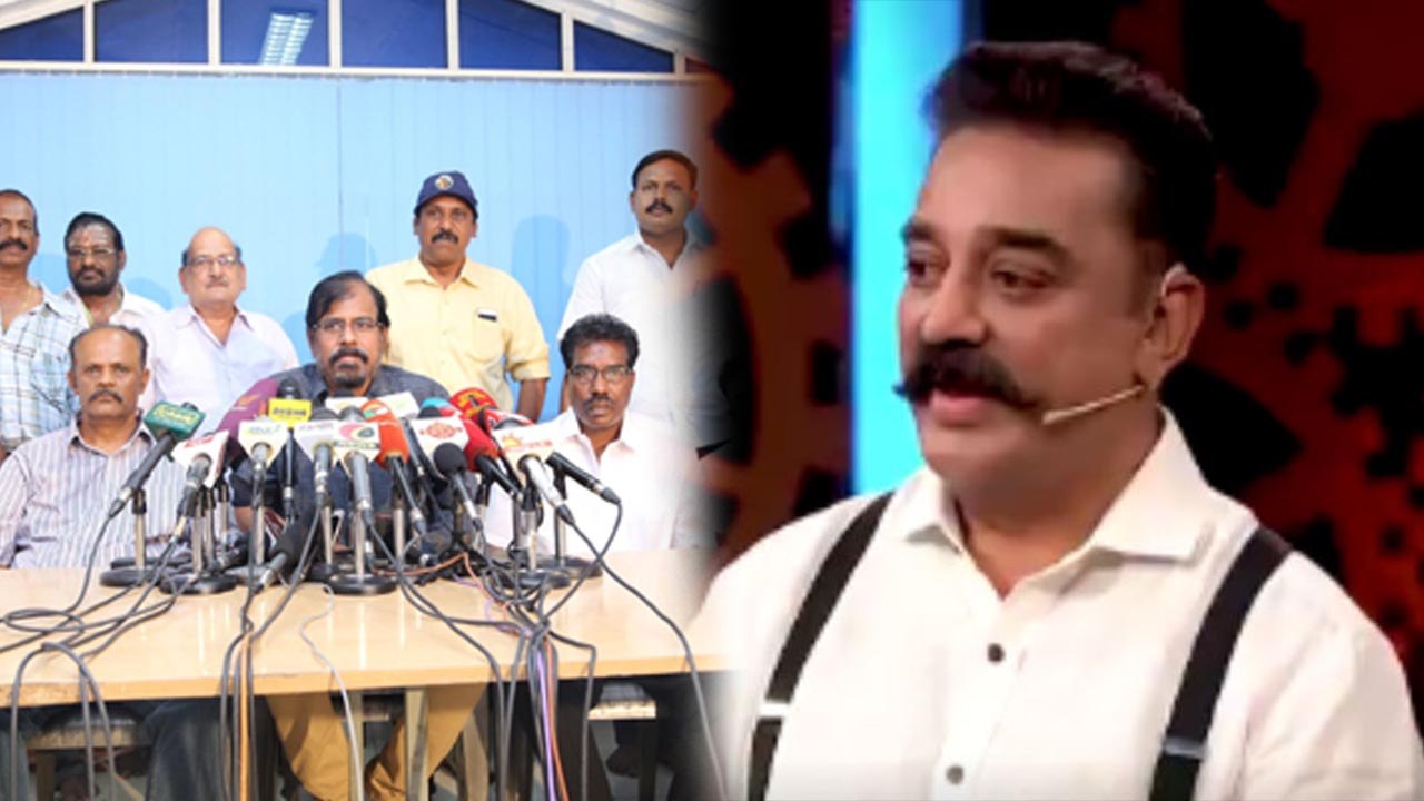 பிக்பாஸ் படப்பிடிப்பு தளத்திற்கு சென்று ஃபெப்சி ஊழியர்கள் தகராறு
