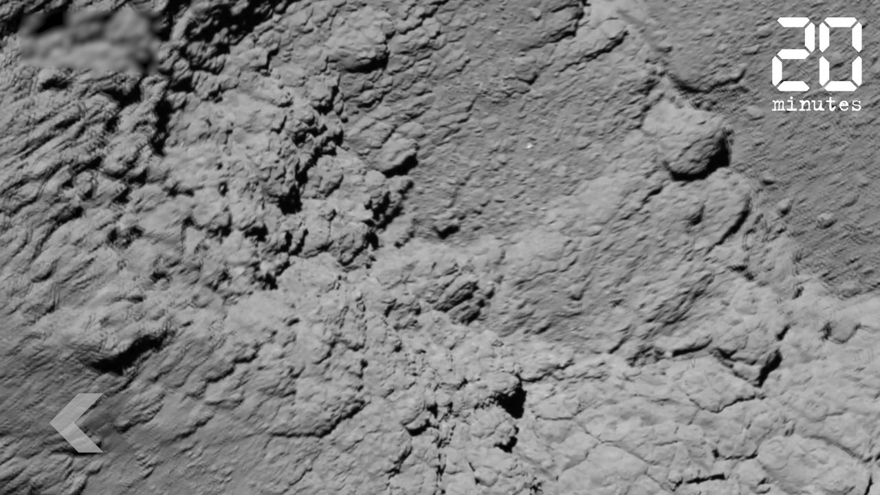 Les dernières images de la sonde spatiale Rosetta avant son crash - Le Rewind du Vendredi 22 Juin 2018
