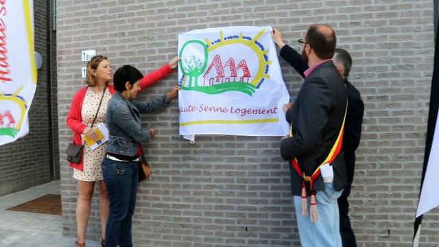 Inauguration de logements sociaux à Ecaussinnes