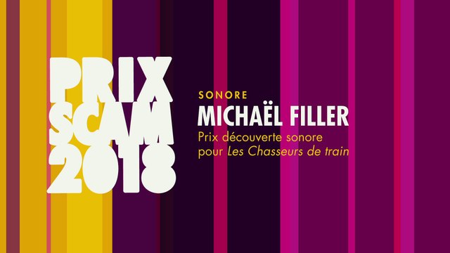 Prix Découverte sonore 2018 : Michaël Filler