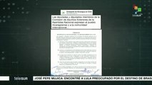 Diputados llaman a la paz y al diálogo en Nicaragua