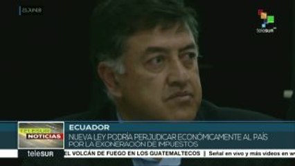 Asamblea de Ecuador aprueba el proyecto de Ley de Fomento Productivo