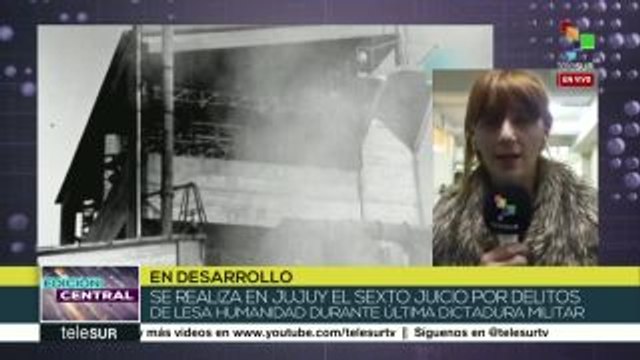 Inicia juicio por delitos de lesa humanidad en Jujuy, Argentina