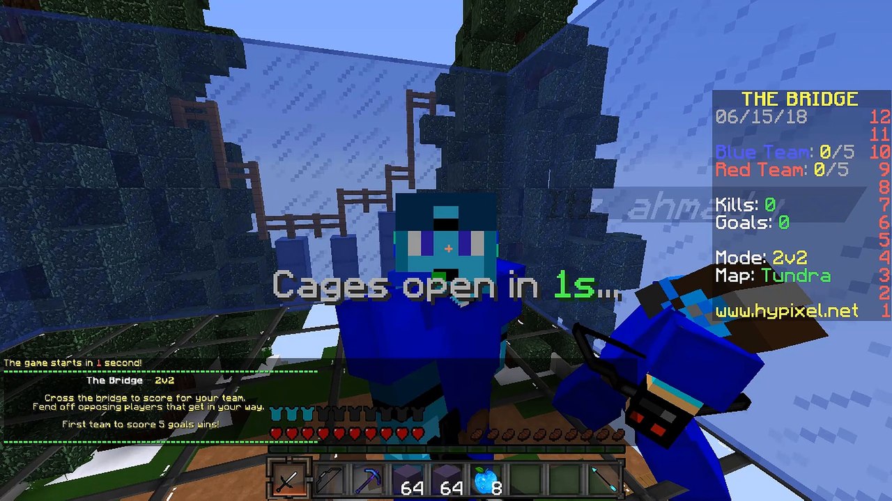 MINECRAFT EN EQUIPOS LOCOS THE BRIDGE EN EQUIPOS LOCOS