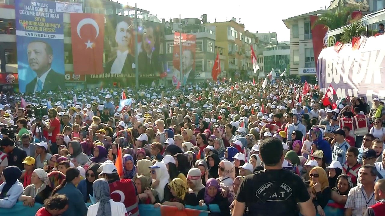 Cumhurbaşkanı Erdoğan: 'PKK terör örgütü HDP'ye destek veriyor' - İSTANBUL