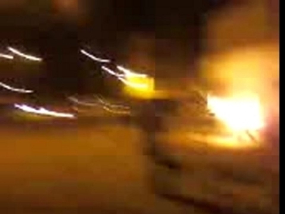 Tire Explosif sur la bac