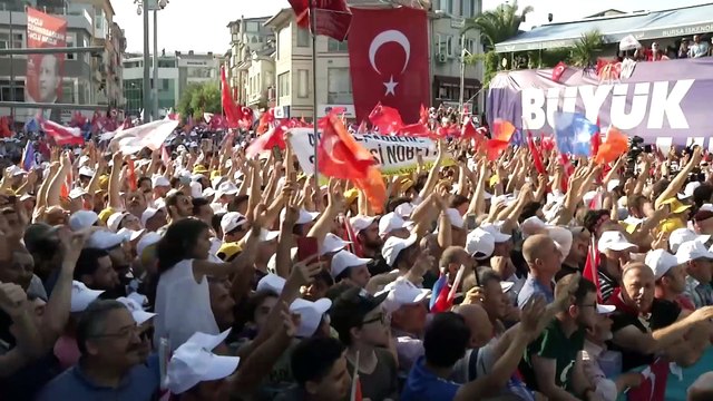 Cumhurbaşkanı Erdoğan: 'Cumhurbaşkanlığı güçlü liderlik ister, tecrübe ister, inanç ,ister ve güçlü meclis ister' - İSTANBUL