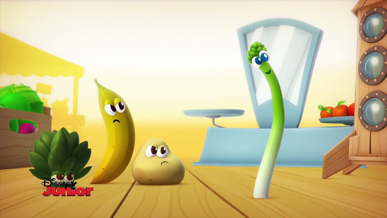 A table les enfants ! - L'Asperge - Episode en entier - Exclusivité Disney Junior !