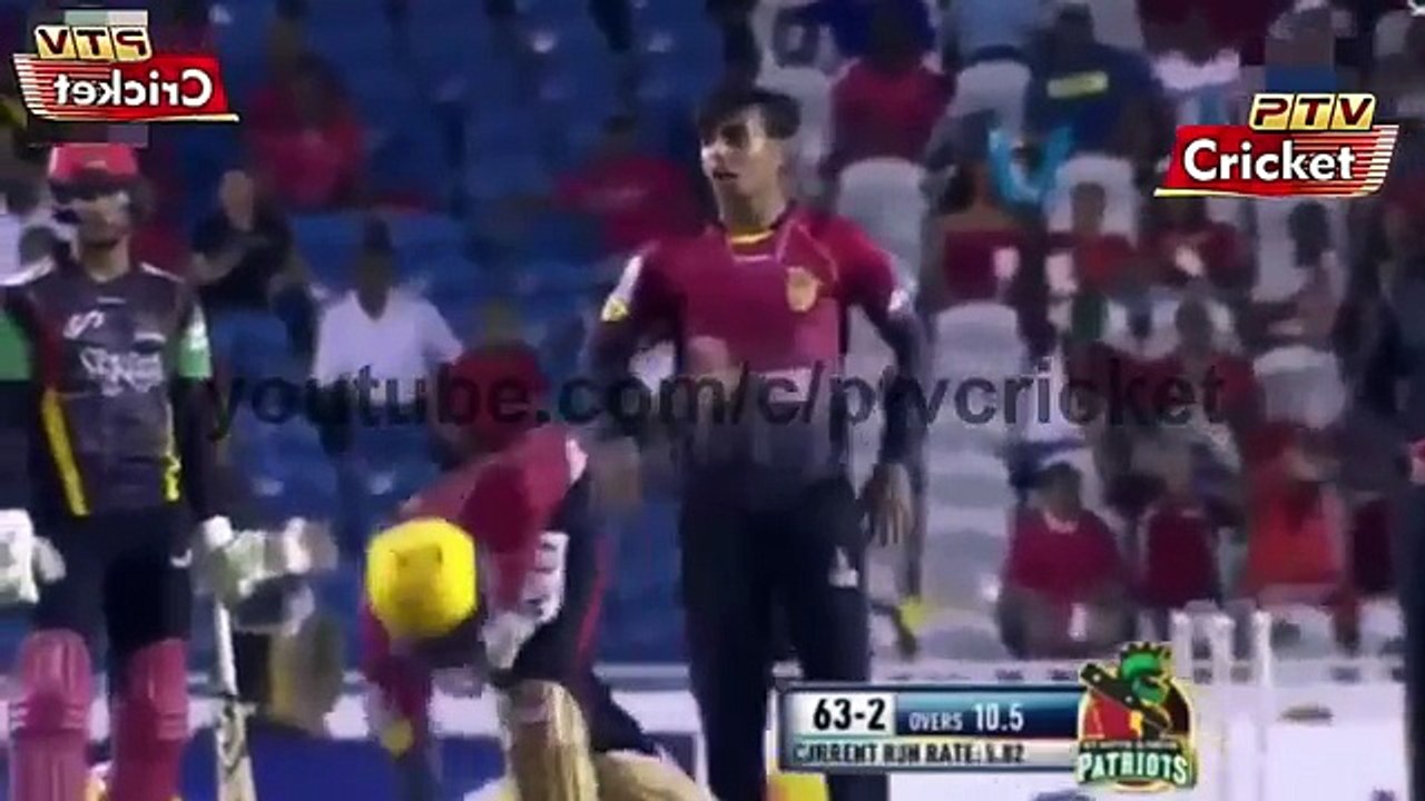 Shadab Khan V Chris Gayle - Excellent Bowling By Shadab Khan